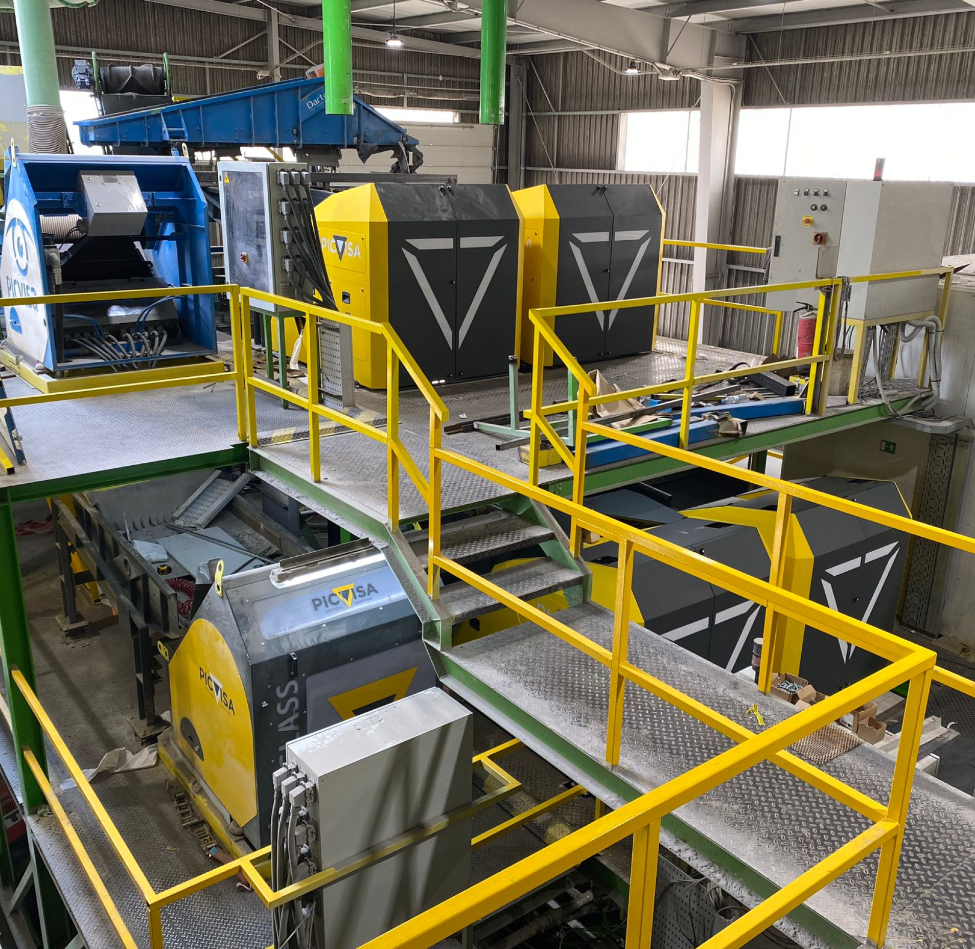 ECOFLAKE plastic flake sorting in detail