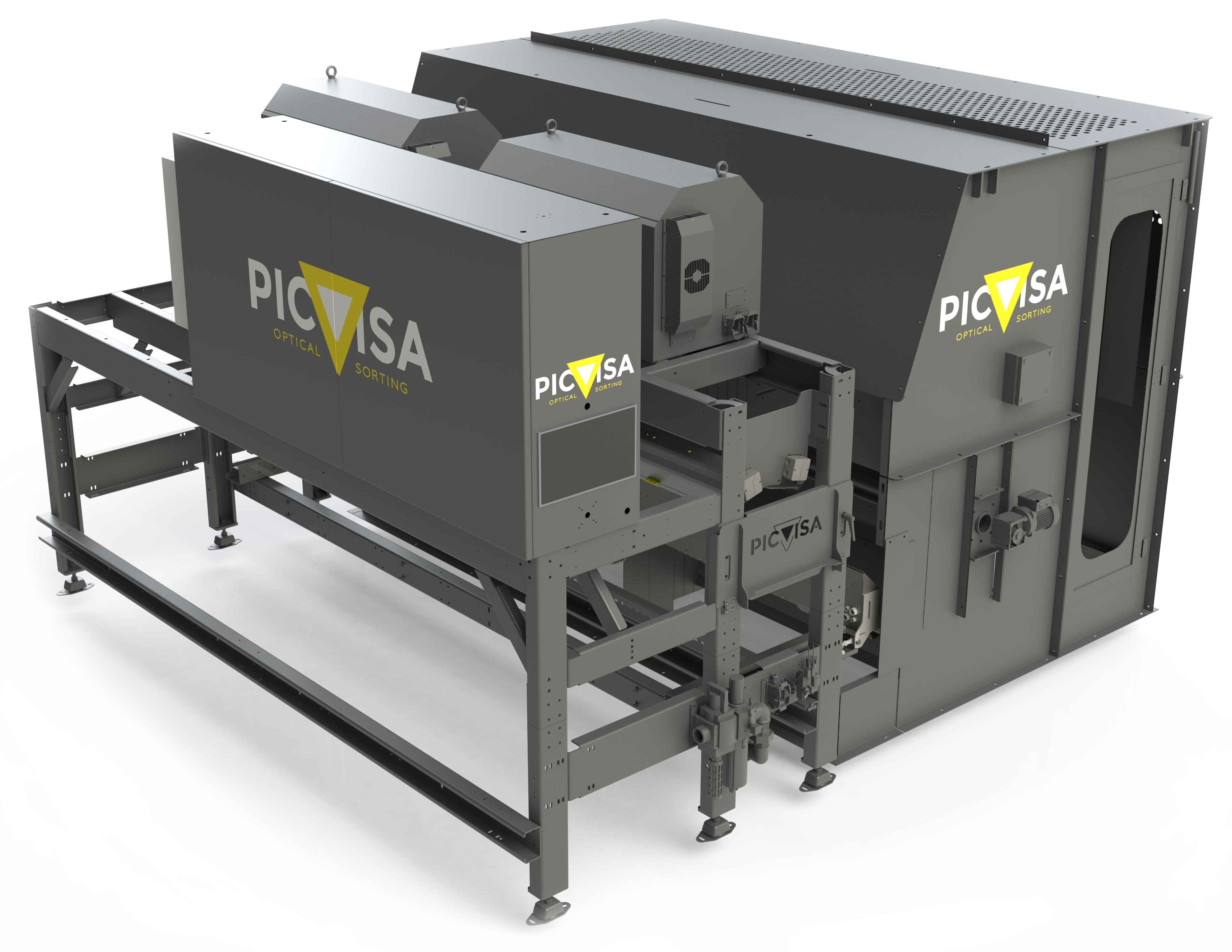 ECOPACK optical sorter for packaging recycling
